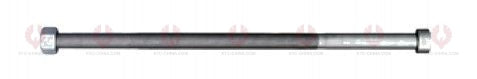 AT4731 C-Bolt C-BOLT  OUTSIDE THREAD: 3 8"-24  LENGTH UNDER HEAD: 6"=152  THREAD LENGTH: 114  HEAD HEIGHT: 9  HEAD DIAMETER: 14  A F DIMENSION: 14  NUT HEIGHT: 14