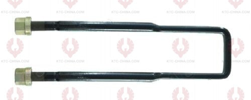 AT4744 U-Bolt ISUZU OUTSIDE THREAD: M24  INTERNAL WIDTH: 102  VIRTUAL LENGTH: 8"=203  THREAD LENGTH: 100  A F DIMENSION: 36  NUT HEIGHT: 36