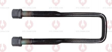 AT4753 U-Bolt MITSUBISHI FUSO HINO OUTSIDE THREAD: M27  INTERNAL WIDTH: 92  VIRTUAL LENGTH: 19"=483  THREAD LENGTH: 100  A F DIMENSION: 36  NUT HEIGHT: 42