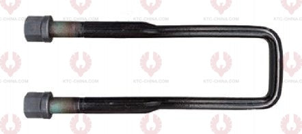 AT4755 U-Bolt MITSUBISHI FUSO HINO OUTSIDE THREAD: M27  INTERNAL WIDTH: 92  VIRTUAL LENGTH: 17"=432  THREAD LENGTH: 100  A F DIMENSION: 36  NUT HEIGHT: 42