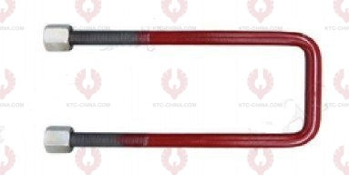 AT4758 U-Bolt MITSUBISHI NISSAN OUTSIDE THREAD: M20  INTERNAL WIDTH: 92  VIRTUAL LENGTH: 15"=381  THREAD LENGTH: 100  A F DIMENSION: 30  NUT HEIGHT: 30