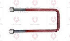 AT4775 U-Bolt MITSUBISHI OUTSIDE THREAD: M14  INTERNAL WIDTH: 76  VIRTUAL LENGTH: 7"=178  THREAD LENGTH: 80  A F DIMENSION: 22  NUT HEIGHT: 20