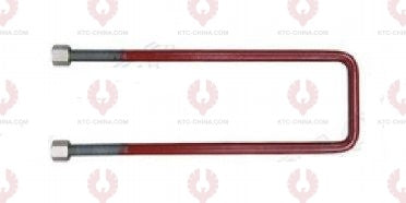 AT4792 U-Bolt MITSUBISHI OUTSIDE THREAD: M16  INTERNAL WIDTH: 74  VIRTUAL LENGTH: 14"=356  THREAD LENGTH: 80  A F DIMENSION: 24  NUT HEIGHT: 21