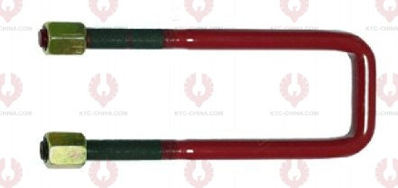 AT4799 U-Bolt EMPTY OUTSIDE THREAD: M22  INTERNAL WIDTH: 92  VIRTUAL LENGTH: 14"=356  THREAD LENGTH: 80  A F DIMENSION: 30  NUT HEIGHT: 32