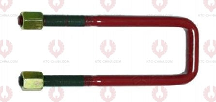 AT4801 U-Bolt EMPTY OUTSIDE THREAD: M22  INTERNAL WIDTH: 82  VIRTUAL LENGTH: 12"=305  THREAD LENGTH: 80  A F DIMENSION: 30  NUT HEIGHT: 32