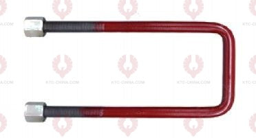AT4811 U-Bolt VOLVO OUTSIDE THREAD: M20  INTERNAL WIDTH: 102  VIRTUAL LENGTH: 12"=305  THREAD LENGTH: 80  A F DIMENSION: 30  NUT HEIGHT: 32