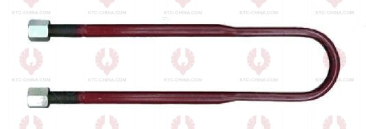 AT4821 U-Bolt MERCEDES BENZ OUTSIDE THREAD: M24  INTERNAL WIDTH: 102  VIRTUAL LENGTH: 26"=660  THREAD LENGTH: 100  A F DIMENSION: 36  NUT HEIGHT: 36