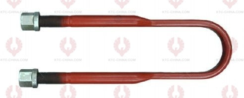AT4829 U-Bolt MITSUBISHI NISSAN ISUZU HINO OUTSIDE THREAD: M27  INTERNAL WIDTH: 92  VIRTUAL LENGTH: 26"=660  THREAD LENGTH: 100  A F DIMENSION: 36  NUT HEIGHT: 40