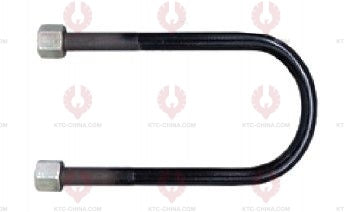 AT4854 U-Bolt ROR OUTSIDE THREAD: M22  INTERNAL WIDTH: 127  VIRTUAL LENGTH: 14"=356  THREAD LENGTH: 85  A F DIMENSION: 32  NUT HEIGHT: 32