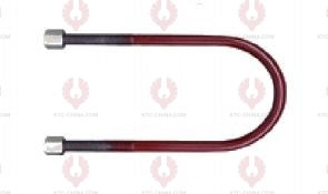 AT4857 U-Bolt EMPTY OUTSIDE THREAD: 1 2"-20  INTERNAL WIDTH: 78  VIRTUAL LENGTH: 9"=229  THREAD LENGTH: 75  A F DIMENSION: 19  NUT HEIGHT: 19