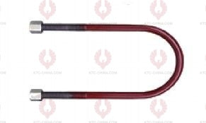 AT4858 U-Bolt EMPTY OUTSIDE THREAD: 1 2"-20  INTERNAL WIDTH: 78  VIRTUAL LENGTH: 8"=203  THREAD LENGTH: 75  A F DIMENSION: 19  NUT HEIGHT: 19