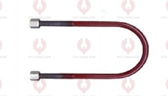 AT4864 U-Bolt TOYOTA OUTSIDE THREAD: M14  INTERNAL WIDTH: 84  VIRTUAL LENGTH: 6"=152  THREAD LENGTH: 85  A F DIMENSION: 22  NUT HEIGHT: 18