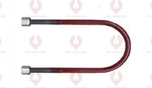 AT4865 U-Bolt TOYOTA OUTSIDE THREAD: M12  INTERNAL WIDTH: 78  VIRTUAL LENGTH: 9"=229  THREAD LENGTH: 75  A F DIMENSION: 19  NUT HEIGHT: 19
