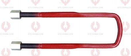 AT4879 U-Bolt ISUZU OUTSIDE THREAD: M24  INTERNAL WIDTH: 102  VIRTUAL LENGTH: 22"=559  THREAD LENGTH: 100  A F DIMENSION: 36  NUT HEIGHT: 40