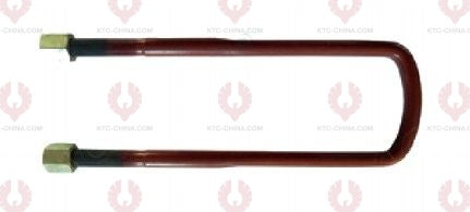 AT4881 U-Bolt ISUZU OUTSIDE THREAD: M22  INTERNAL WIDTH: 82  VIRTUAL LENGTH: 13"=330  THREAD LENGTH: 90  A F DIMENSION: 32  NUT HEIGHT: 32