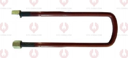 AT4883 U-Bolt ISUZU OUTSIDE THREAD: M22  INTERNAL WIDTH: 82  VIRTUAL LENGTH: 11"=279  THREAD LENGTH: 90  A F DIMENSION: 32  NUT HEIGHT: 32