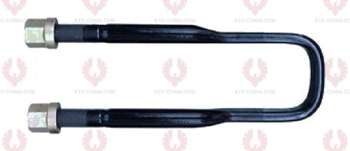 AT4889 U-Bolt MAN OUTSIDE THREAD: M27  INTERNAL WIDTH: 102  VIRTUAL LENGTH: 23"=584  THREAD LENGTH: 100  A F DIMENSION: 41  NUT HEIGHT: 41
