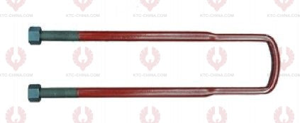 AT4896 U-Bolt MAN OUTSIDE THREAD: M18  INTERNAL WIDTH: 92  VIRTUAL LENGTH: 10"=254  THREAD LENGTH: 85  A F DIMENSION: 27  NUT HEIGHT: 24