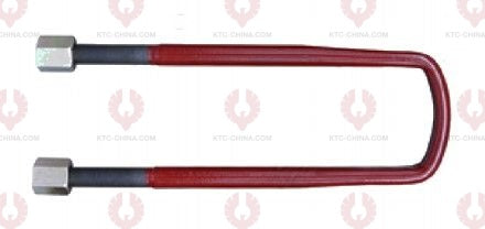 AT4897 U-Bolt MERCEDES BENZ OUTSIDE THREAD: M24  INTERNAL WIDTH: 102  VIRTUAL LENGTH: 21"=533  THREAD LENGTH: 75  A F DIMENSION: 36  NUT HEIGHT: 36