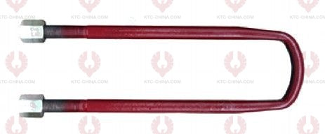 AT4907 U-Bolt MERCEDES BENZ OUTSIDE THREAD: M20  INTERNAL WIDTH: 92  VIRTUAL LENGTH: 14"=356  THREAD LENGTH: 100  A F DIMENSION: 30  NUT HEIGHT: 30
