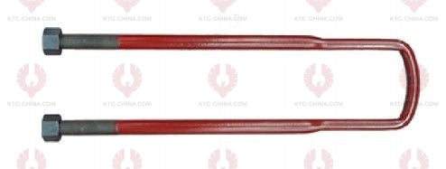 AT4929 U-Bolt MERCEDES BENZ OUTSIDE THREAD: M24  INTERNAL WIDTH: 92  VIRTUAL LENGTH: 20"=508  THREAD LENGTH: 100  A F DIMENSION: 36  NUT HEIGHT: 36