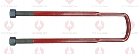 AT4931 U-Bolt MERCEDES BENZ OUTSIDE THREAD: M24  INTERNAL WIDTH: 92  VIRTUAL LENGTH: 18"=457  THREAD LENGTH: 100  A F DIMENSION: 36  NUT HEIGHT: 36
