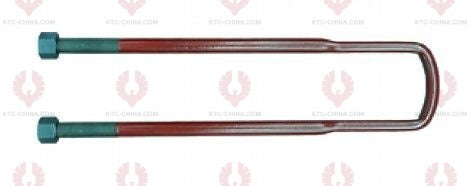 AT4953 U-Bolt MERCEDES BENZ OUTSIDE THREAD: M20  INTERNAL WIDTH: 82  VIRTUAL LENGTH: 19"=483  THREAD LENGTH: 95  A F DIMENSION: 30  NUT HEIGHT: 25