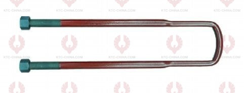 AT4954 U-Bolt MERCEDES BENZ OUTSIDE THREAD: M20  INTERNAL WIDTH: 82  VIRTUAL LENGTH: 18"=457  THREAD LENGTH: 95  A F DIMENSION: 30  NUT HEIGHT: 25
