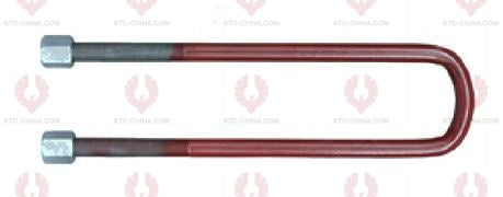 AT4959 U-Bolt MAN OUTSIDE THREAD: M24  INTERNAL WIDTH: 102  VIRTUAL LENGTH: 19"=483  THREAD LENGTH: 100  A F DIMENSION: 36  NUT HEIGHT: 40