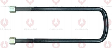 AT4965 U-Bolt BPW TRAILER OUTSIDE THREAD: M24  INTERNAL WIDTH: 160  VIRTUAL LENGTH: 19"=483  THREAD LENGTH: 90  A F DIMENSION: 36  NUT HEIGHT: 20
