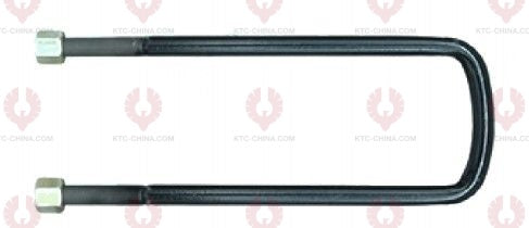 AT4967 U-Bolt BPW TRAILER OUTSIDE THREAD: M24  INTERNAL WIDTH: 160  VIRTUAL LENGTH: 17"=432  THREAD LENGTH: 90  A F DIMENSION: 36  NUT HEIGHT: 20