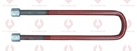 AT4970 U-Bolt VOLVO OUTSIDE THREAD: M24  INTERNAL WIDTH: 92  VIRTUAL LENGTH: 15"=381  THREAD LENGTH: 100  A F DIMENSION: 36  NUT HEIGHT: 36
