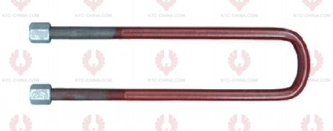 AT4972 U-Bolt VOLVO OUTSIDE THREAD: M24  INTERNAL WIDTH: 92  VIRTUAL LENGTH: 13"=330  THREAD LENGTH: 100  A F DIMENSION: 36  NUT HEIGHT: 36