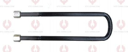 AT4995 U-Bolt MERCEDES BENZ OUTSIDE THREAD: M19  INTERNAL WIDTH: 82  VIRTUAL LENGTH: 15"=381  THREAD LENGTH: 90  A F DIMENSION: 27  NUT HEIGHT: 27