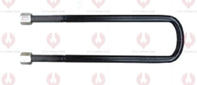 AT4996 U-Bolt MERCEDES BENZ OUTSIDE THREAD: M19  INTERNAL WIDTH: 82  VIRTUAL LENGTH: 14"=356  THREAD LENGTH: 90  A F DIMENSION: 27  NUT HEIGHT: 27