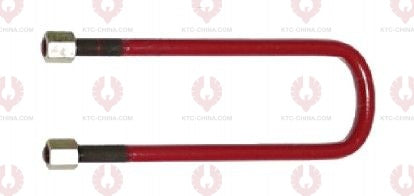 AT4998 U-Bolt MERCEDES BENZ OUTSIDE THREAD: M18  INTERNAL WIDTH: 72  VIRTUAL LENGTH: 12"=305  THREAD LENGTH: 80  A F DIMENSION: 27  NUT HEIGHT: 24