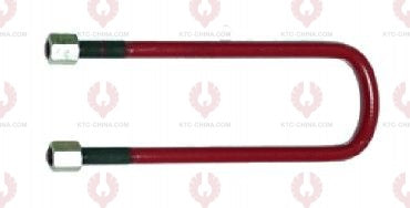 AT5007 U-Bolt MERCEDES BENZ OUTSIDE THREAD: M16  INTERNAL WIDTH: 66  VIRTUAL LENGTH: 9"=229  THREAD LENGTH: 90  A F DIMENSION: 24  NUT HEIGHT: 21