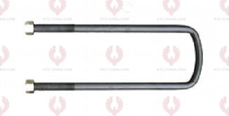 AT5010 U-Bolt MERCEDES BENZ OUTSIDE THREAD: M12  INTERNAL WIDTH: 64  VIRTUAL LENGTH: 10"=254  THREAD LENGTH: 80  A F DIMENSION: 19  NUT HEIGHT: 11