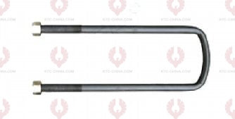 AT5011 U-Bolt MERCEDES BENZ OUTSIDE THREAD: M12  INTERNAL WIDTH: 64  VIRTUAL LENGTH: 9.5"=241  THREAD LENGTH: 80  A F DIMENSION: 19  NUT HEIGHT: 11