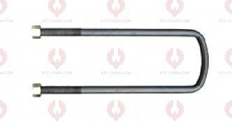 AT5014 U-Bolt MERCEDES BENZ OUTSIDE THREAD: M12  INTERNAL WIDTH: 64  VIRTUAL LENGTH: 8"=203  THREAD LENGTH: 80  A F DIMENSION: 19  NUT HEIGHT: 11
