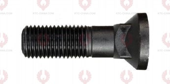 AT5025 Plow Bolt PLOW BOLTS OUTSIDE THREAD: 1"-8  LENGTH UNDER HEAD: 95  THREAD LENGTH: 45  KNURLING DIAMETER: 25.4  HEAD HEIGHT: 25.4  HEAD DIAMETER: 40  A F DIMENSION: EMPTY  NUT HEIGHT: EMPTY