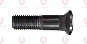 AT5030 Plow Bolt PLOW BOLTS OUTSIDE THREAD: 7 8"-9  LENGTH UNDER HEAD: 110  THREAD LENGTH: 55  KNURLING DIAMETER: 22.2  HEAD HEIGHT: 22.2  HEAD DIAMETER: 35  A F DIMENSION: EMPTY  NUT HEIGHT: EMPTY