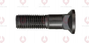AT5036 Plow Bolt PLOW BOLTS OUTSIDE THREAD: 3 4"-10  LENGTH UNDER HEAD: 95  THREAD LENGTH: 48  KNURLING DIAMETER: 19  HEAD HEIGHT: 19.2  HEAD DIAMETER: 30  A F DIMENSION: EMPTY  NUT HEIGHT: EMPTY