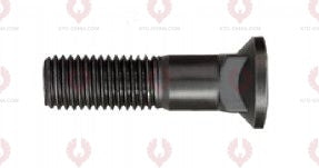 AT5040 Plow Bolt PLOW BOLTS OUTSIDE THREAD: 3 4"-10  LENGTH UNDER HEAD: 58  THREAD LENGTH: 32  KNURLING DIAMETER: 19  HEAD HEIGHT: 19.2  HEAD DIAMETER: 30  A F DIMENSION: EMPTY  NUT HEIGHT: EMPTY