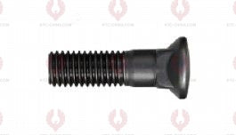 AT5046 Plow Bolt PLOW BOLTS OUTSIDE THREAD: 5 8"-11  LENGTH UNDER HEAD: 65  THREAD LENGTH: 41  KNURLING DIAMETER: 16  HEAD HEIGHT: 16.2  HEAD DIAMETER: 26  A F DIMENSION: EMPTY  NUT HEIGHT: EMPTY
