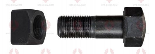 AT5095 Track Bolt TRACK BOLTS OUTSIDE THREAD: 1 1 8"-12  LENGTH UNDER HEAD: 120  THREAD LENGTH: 50  KNURLING DIAMETER: 28.5  HEAD HEIGHT: 26  HEAD DIAMETER: 44  A F DIMENSION: 44  NUT HEIGHT: 28