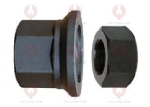 AT5141 Bolt FUWA 20T REAR-KNUR I FUWA 20T REAR-KNUR I  OUTSIDE THREAD: M24X1.5  OUTSIDE THREAD: M22X1.5  LENGTH: 127  KNURLING DIAMETER: 22.3  A F DIAMETER: 33  NUT HEIGHT: 32  A F DIAMETER: 32  NUT HEIGHT: 21