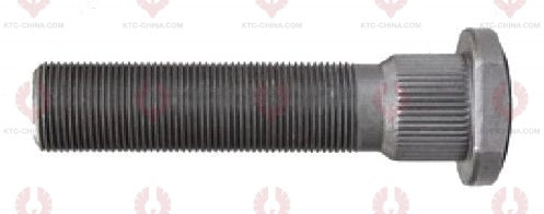 AT5146 Bolt FUWA 13T REAR-KNUR I FUWA 13T REAR-KNUR I  OUTSIDE THREAD: M22X1.5  LENGTH UNDER HEAD: 100  THREAD LENGTH: 73  KNURLING DIAMETER: 25.7  HEAD HEIGHT: 10  HEAD DIAMETER: 38  A F DIMENSION: EMPTY  NUT HEIGHT: EMPTY