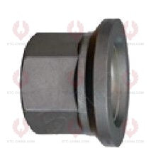 AT5157 Bolt DFM VIOLET FRONT-KNUR I OUTSIDE THREAD: M22X1.5  LENGTH UNDER HEAD: 86  THREAD LENGTH: 50  KNURLING DIAMETER: 22.5  HEAD HEIGHT: 11  HEAD DIAMETER: 36  A F DIMENSION: 32  NUT HEIGHT: 32