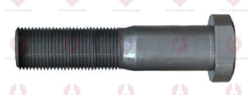 AT5176 Bolt SINO TRUCK HOWO REAR OUTSIDE THREAD: M22X1.5  LENGTH UNDER HEAD: 102  THREAD LENGTH: 60  KNURLING DIAMETER: 23.3  HEAD HEIGHT: 11  HEAD DIAMETER: 35  A F DIMENSION: EMPTY  NUT HEIGHT: EMPTY